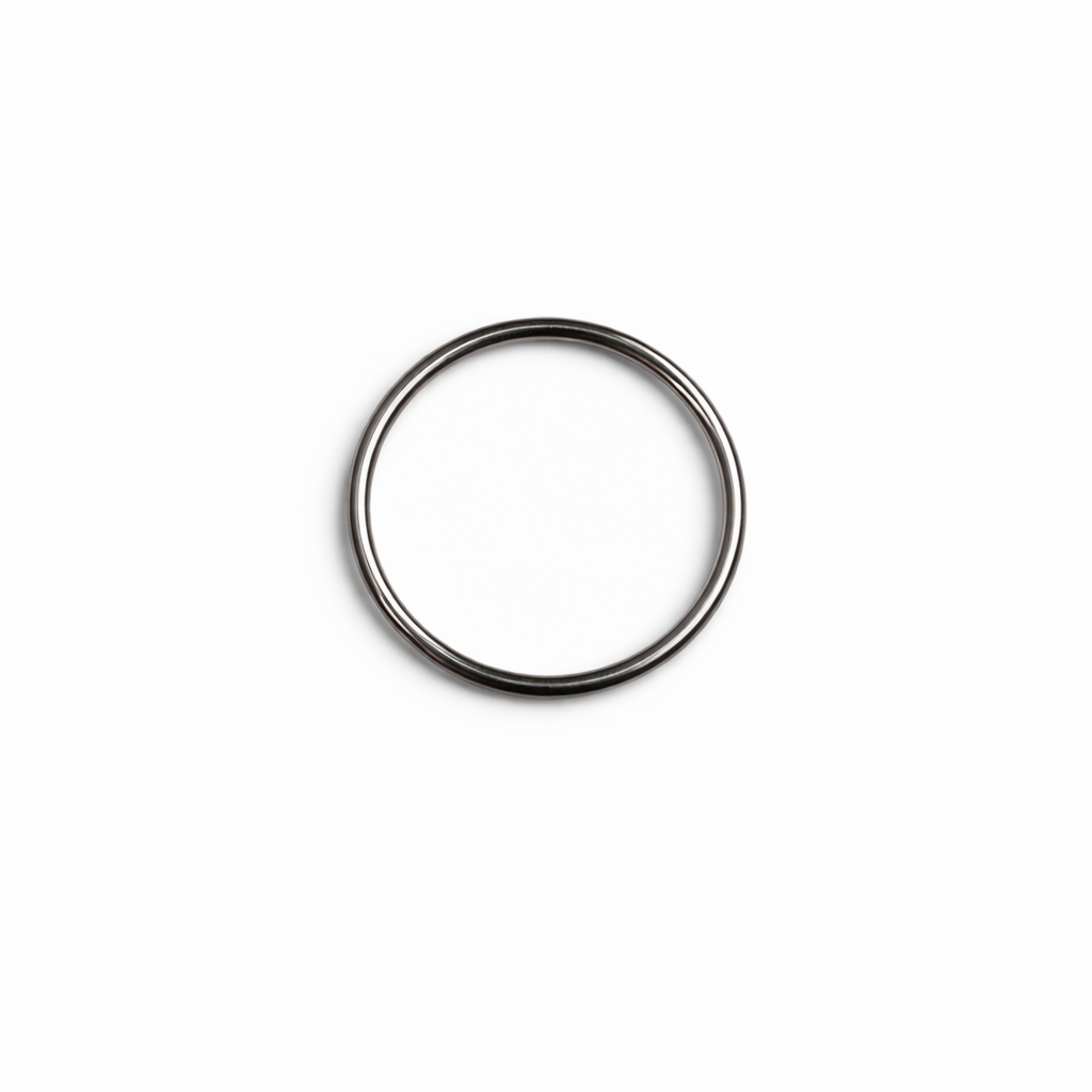 Split Key Ring – Steel | Multiple Sizes | 19mm to 63mm