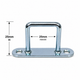 Side Curtain Staple – Bright Zinc Plated Steel