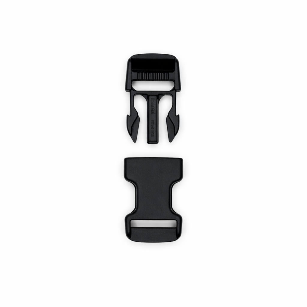 Side Squeeze Buckle | Made in Italy | 20mm, 25mm & 40mm