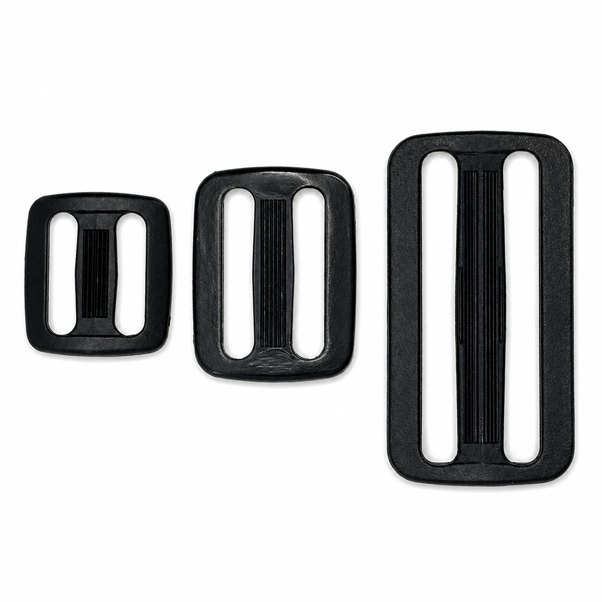 Heavy Duty SlipLok Buckle – Black Acetal – 20mm, 25mm & 50mm