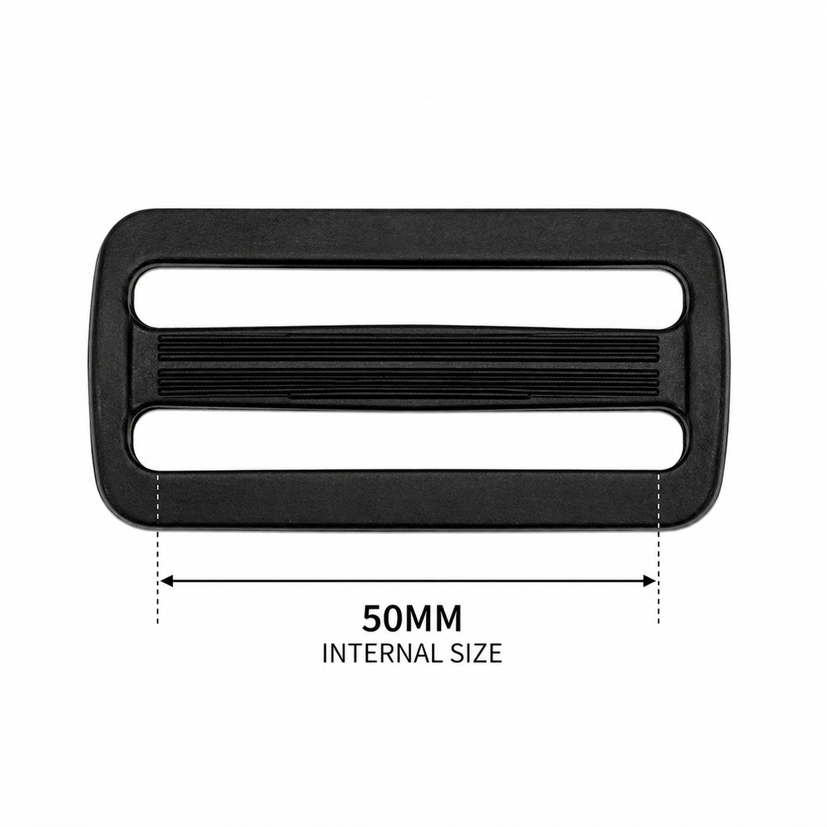 Heavy Duty SlipLok Buckle – Black Acetal – 20mm, 25mm & 50mm