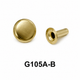 Single Domed Rivets – Brass, Nickel & Black | 5 Sizes