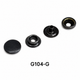 Press Studs with Decorative Cap – 13mm & 15mm | Nickel, Brass, Black Enamel, Gunmetal & Bronze