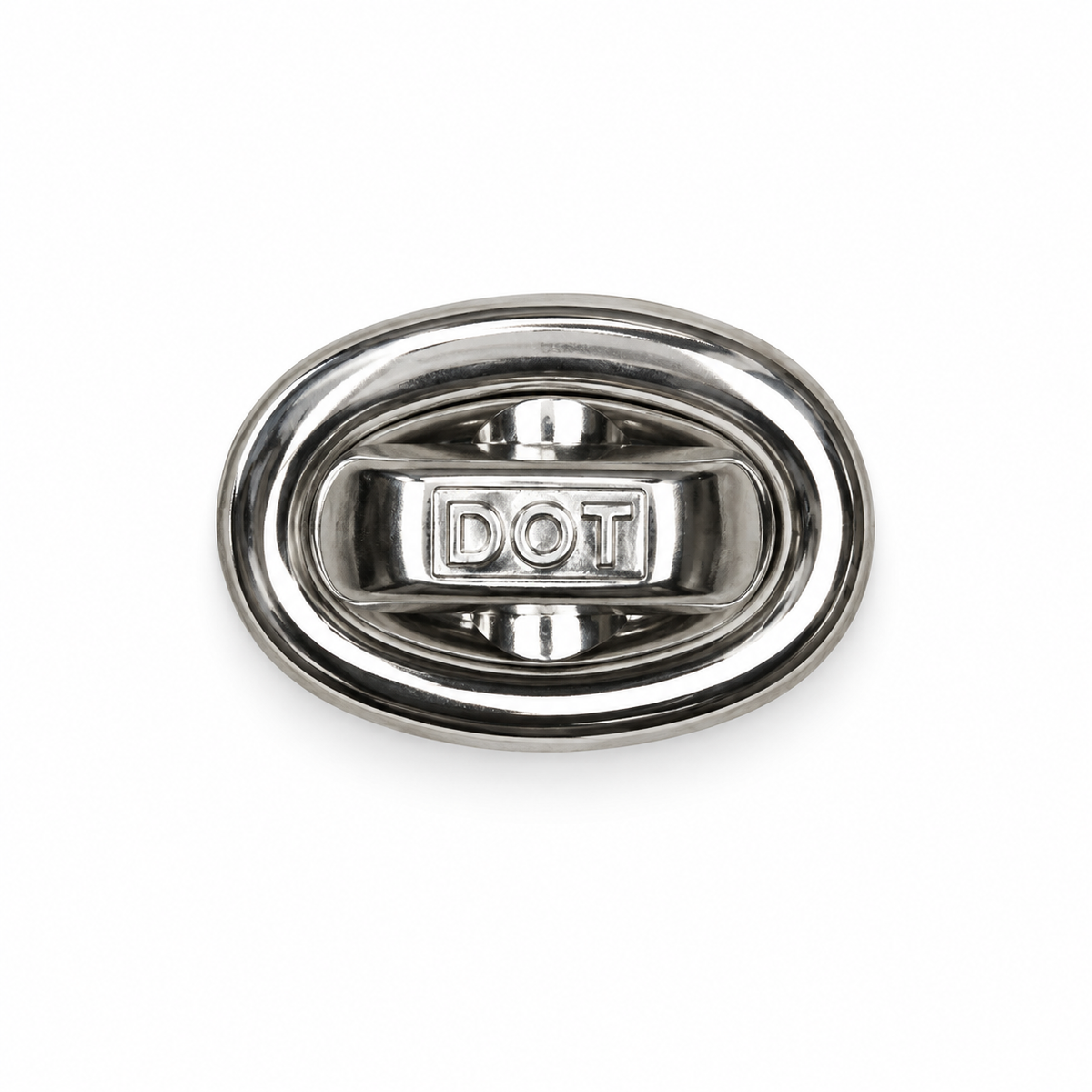 DOT® Common Sense® Rivet-On Turnbutton – Nickel-Plated Brass