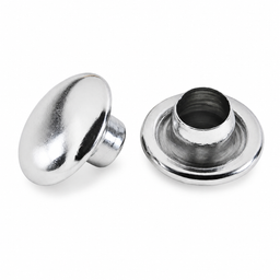 Single Domed Rivet Cap | 6mm | Replacement Cap for Leather & Craft