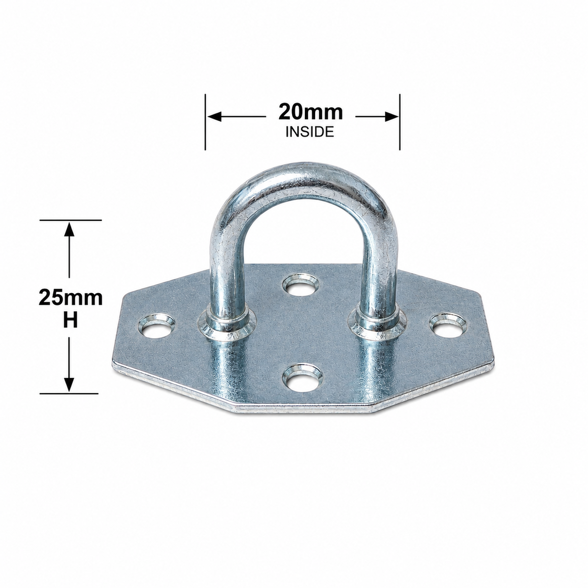 Side Curtain Staple – Bright Zinc Plated Steel