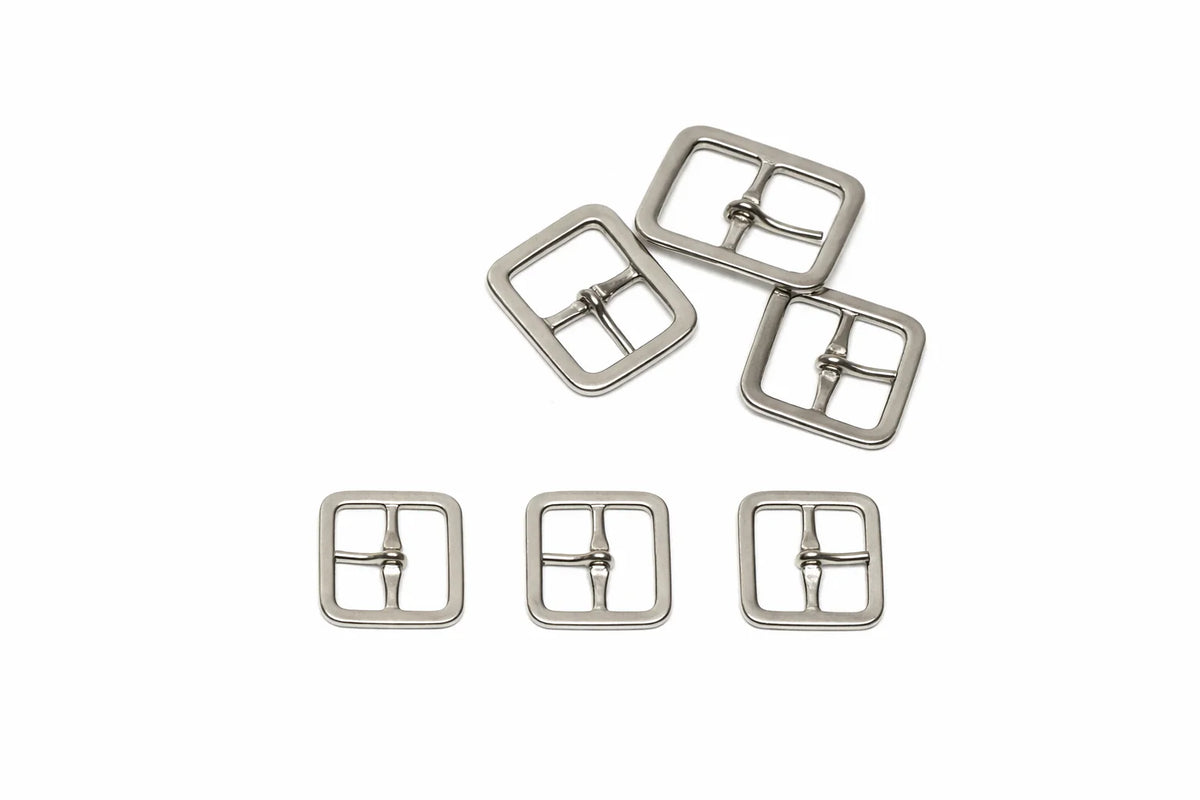 Sandal Buckle | 13mm–25mm | Electro Brass & Nickel Plated
