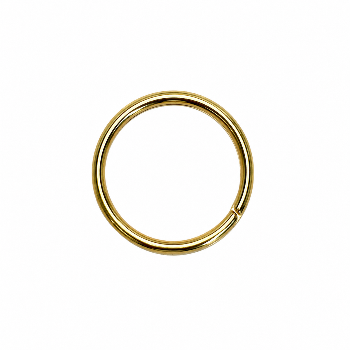 Steel Split Key Ring – Nickel Plated & Electro Brass