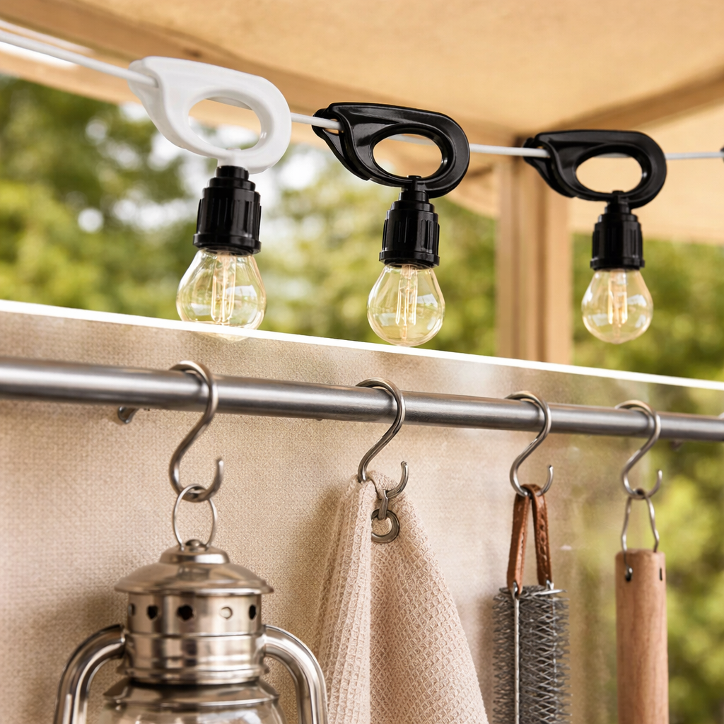 Semi-Closed S Hook | Stainless Steel | Corrosion Resistant