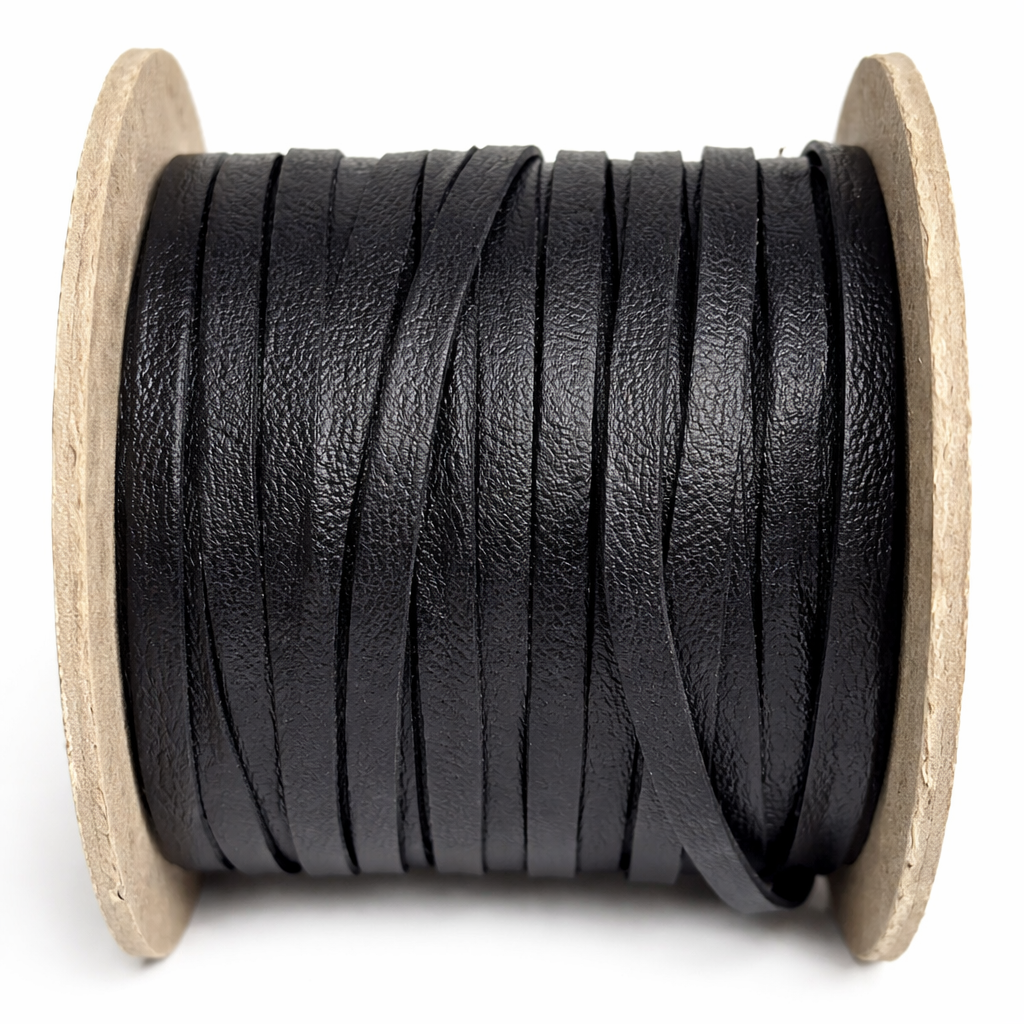 Bevelled Leather Thonging – Sold by the Metre | 5 Colours | 2.5mm
