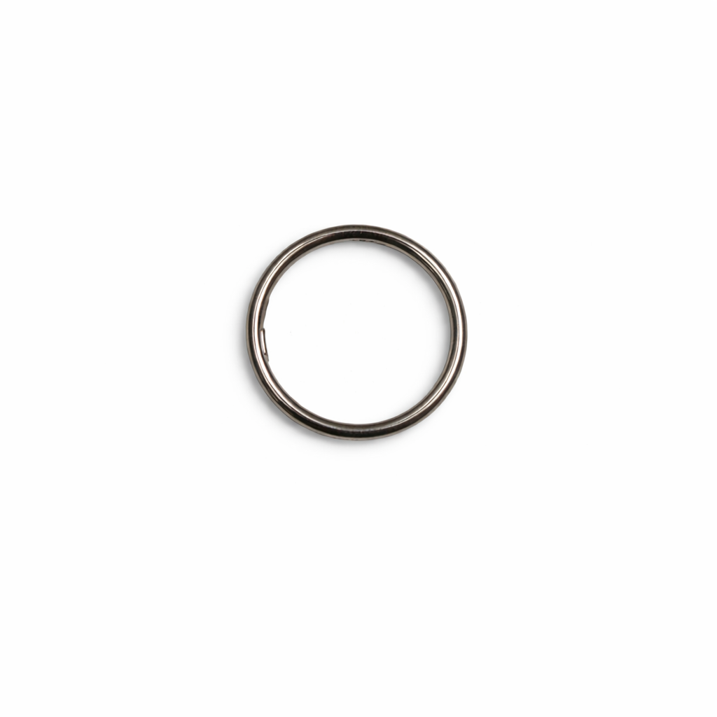 Split Key Ring – Steel | Multiple Sizes | 19mm to 63mm