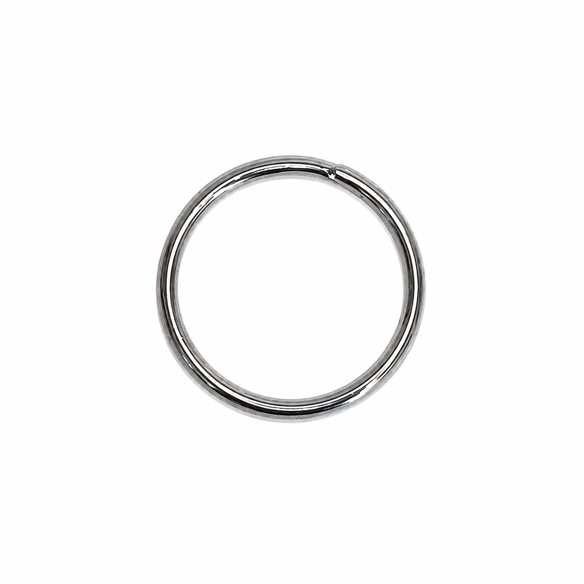 Steel Split Key Ring – Nickel Plated & Electro Brass