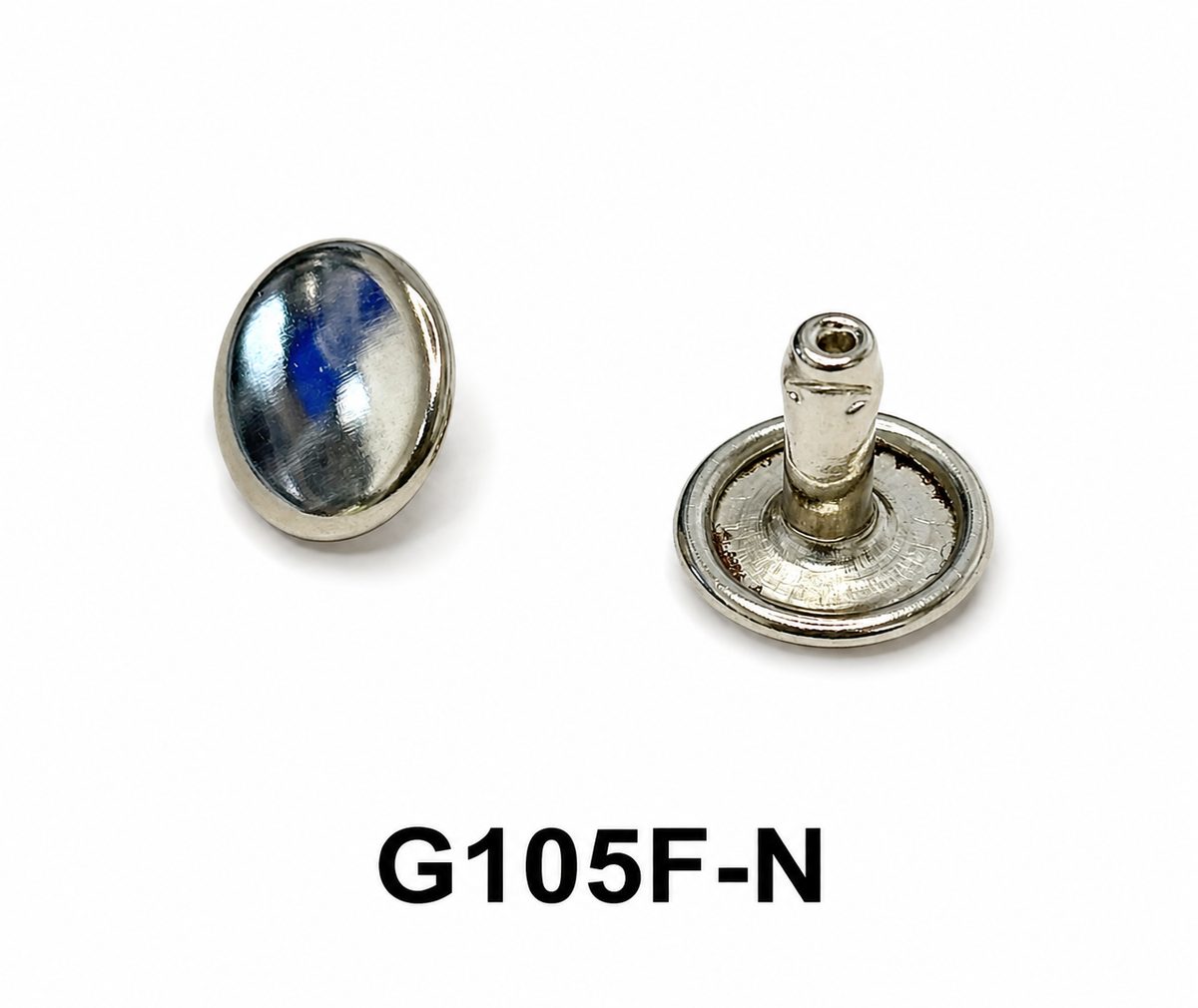 Double Domed Rivets – Brass, Nickel & Black | 3 Sizes