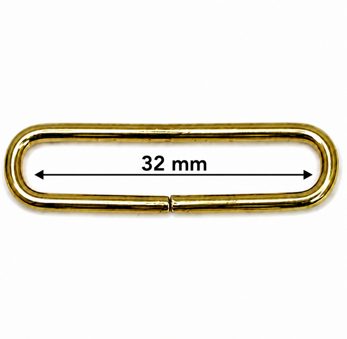 Wire Belt Loop – Unwelded (20mm–50mm)