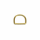 Solid Brass D Ring | 5 Sizes | 13mm–32mm
