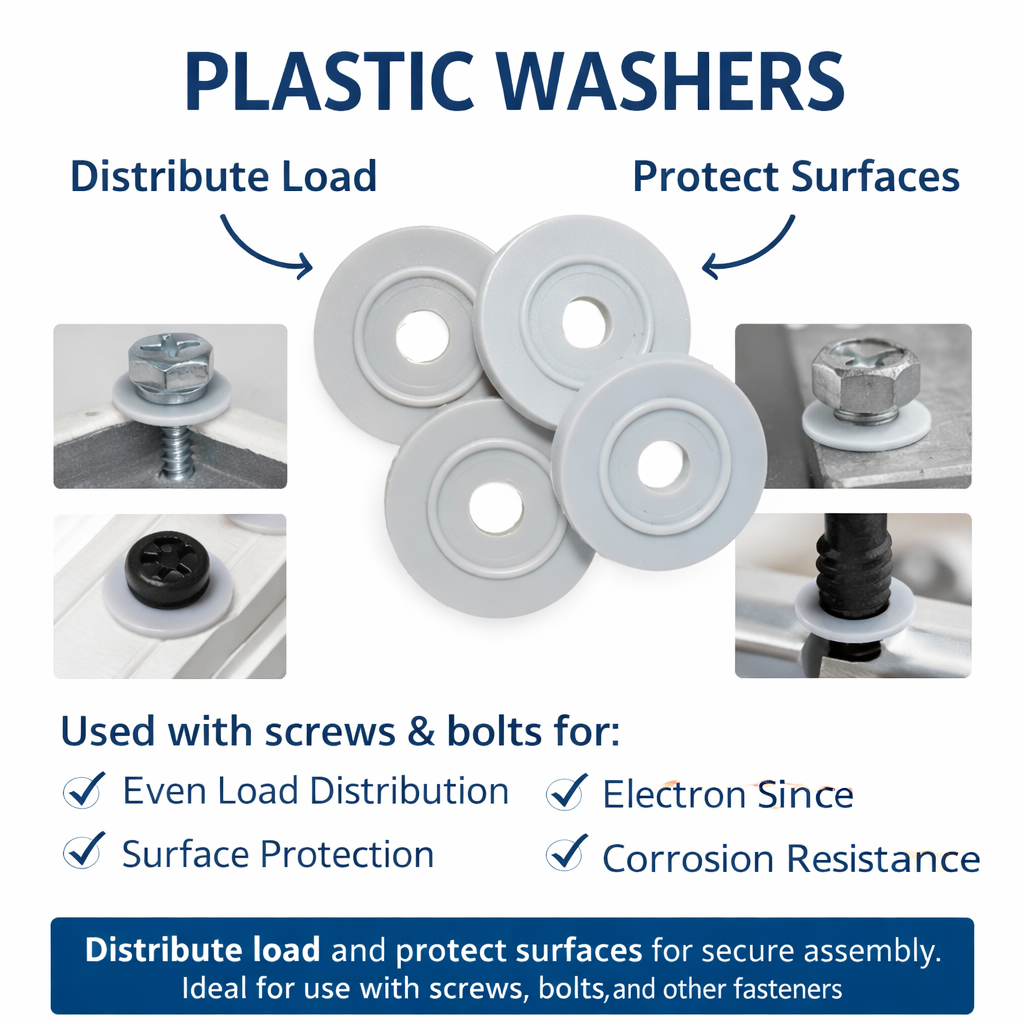 Nylon Backing Washers 17mm – Canvas & Fastening Hardware