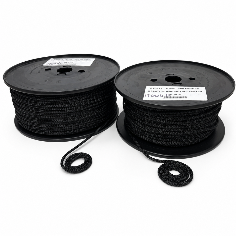 Black Braided Polyamide