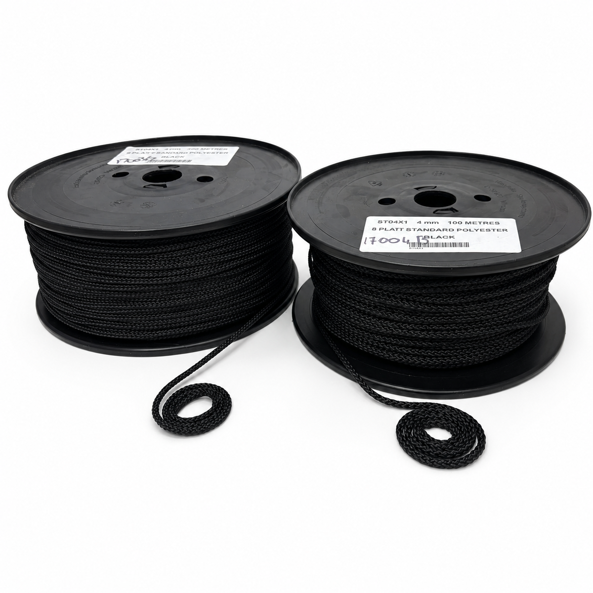 Black Braided Polyamide
