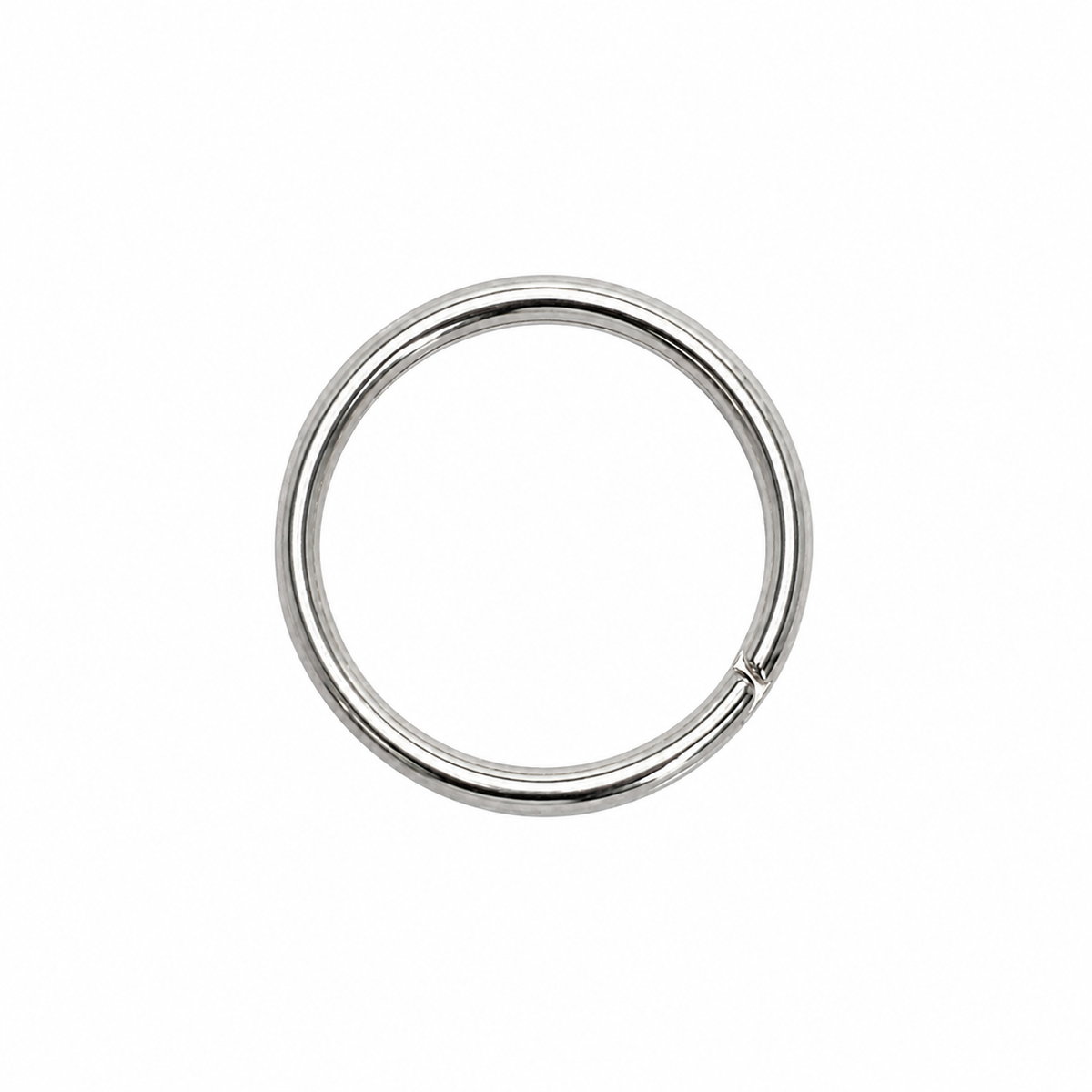 Steel Split Key Ring – Nickel Plated & Electro Brass