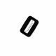 Black Acetal Common Loop 20mm–50mm