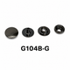 Press Studs with Decorative Cap – 13mm & 15mm | Nickel, Brass, Black Enamel, Gunmetal & Bronze