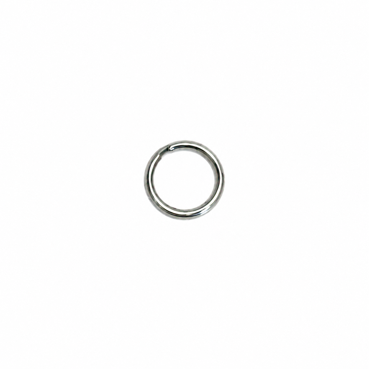Steel Split Key Ring – Nickel Plated & Electro Brass