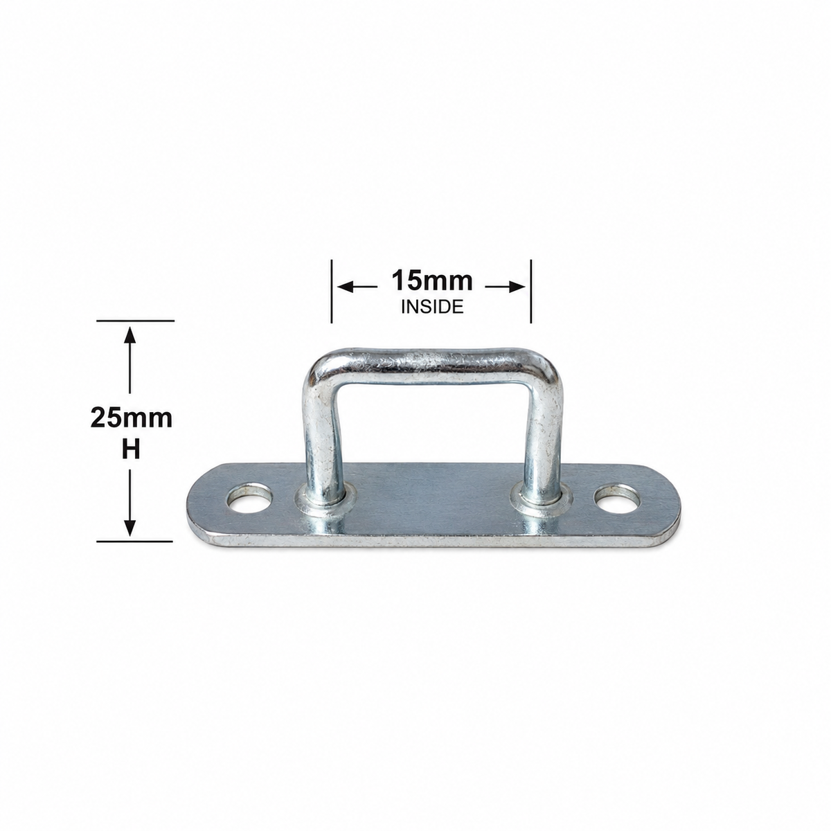 Side Curtain Staple – Bright Zinc Plated Steel
