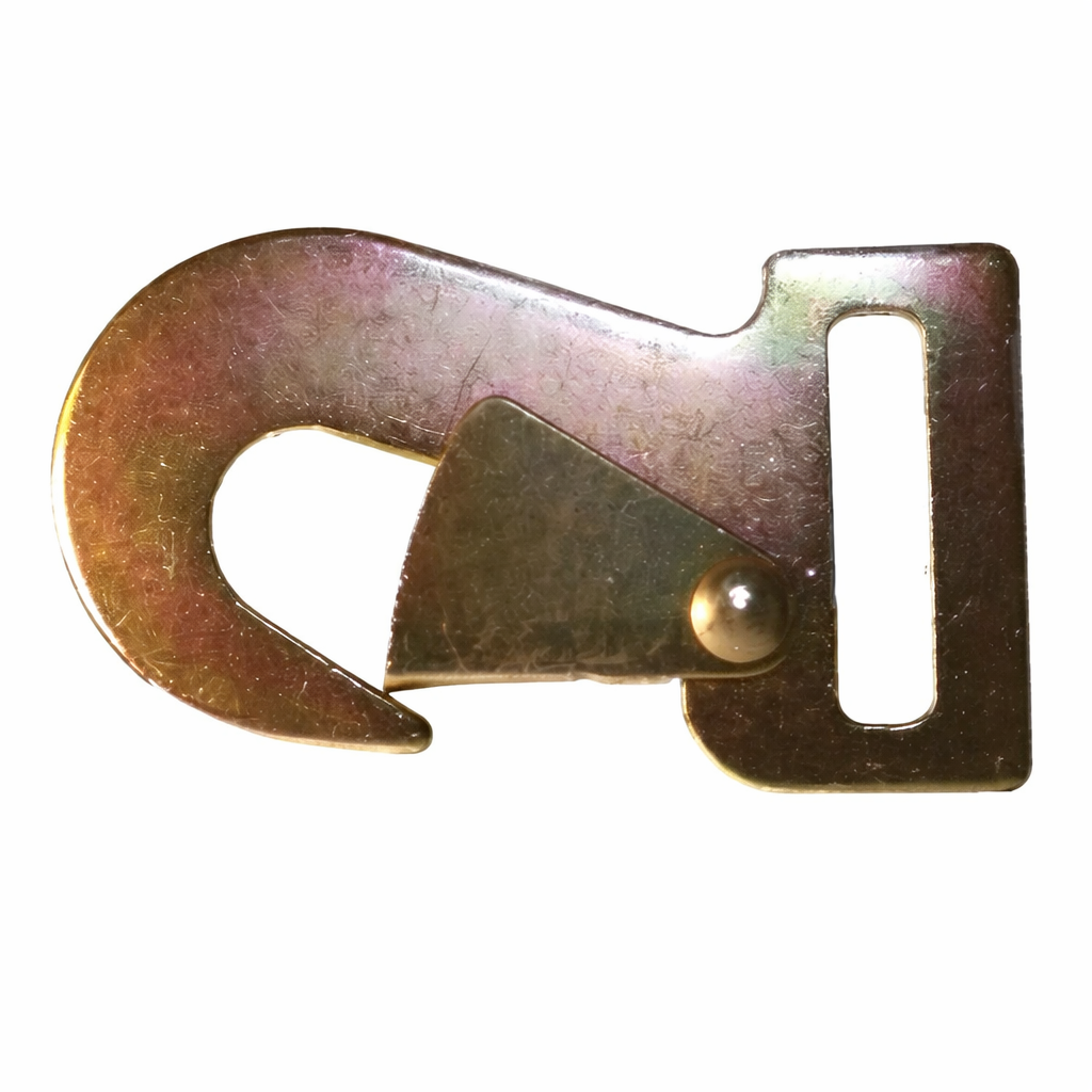 Flat Spring Snap Hook | 2,500kg WLL | Zinc Passivated Steel | 110mm