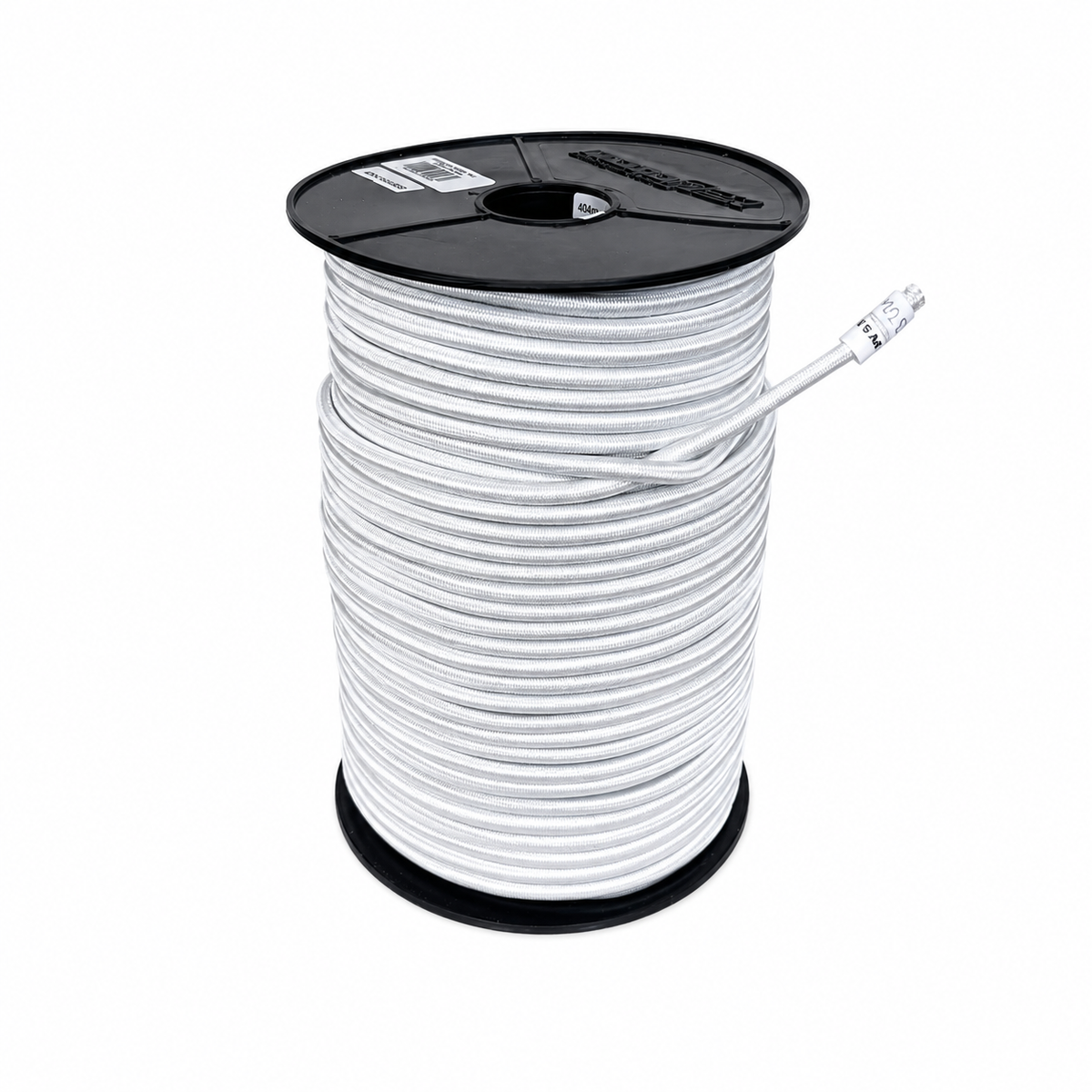 Shock Cord – White Elastic Bungee Cord (6mm & 8mm)