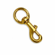 Brass Trigger Hook with Round Swivel Eye