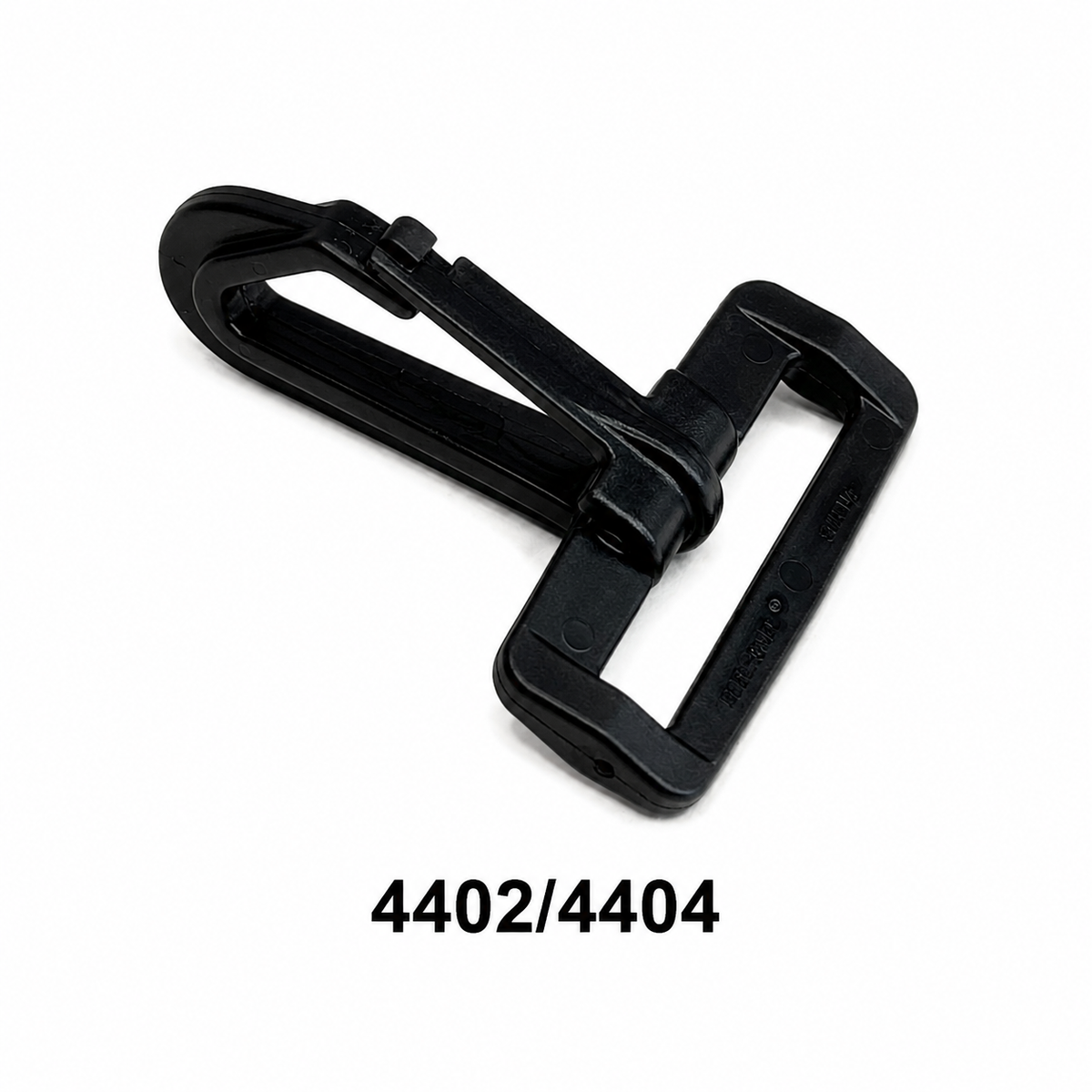 Snap Hook & Retainer | Black Acetal | 25mm & 38mm