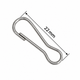Snap Hook - Nickel Plated Steel (22mm, 29mm, 38mm, 50mm)