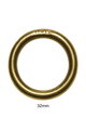 Brass 'O' Ring - Multiple Sizes