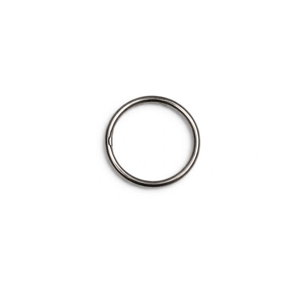 Split Key Ring – Steel | Multiple Sizes | 19mm to 63mm