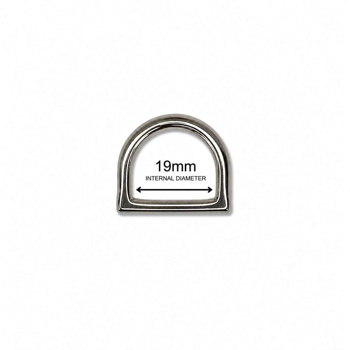 Die Cast Nickel Plated 'D' Ring