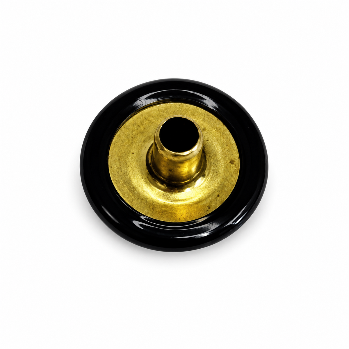DOT® Durable™ Cap – Mariner Black Nylon, 15 mm Diameter, 4.69 mm Post