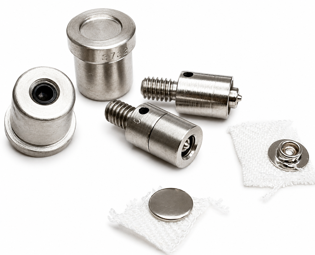 Press Stud Setting Dies for G48 Bench Press – G104B & Baby Durable DOT