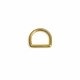 Solid Brass D Ring | 5 Sizes | 13mm–32mm