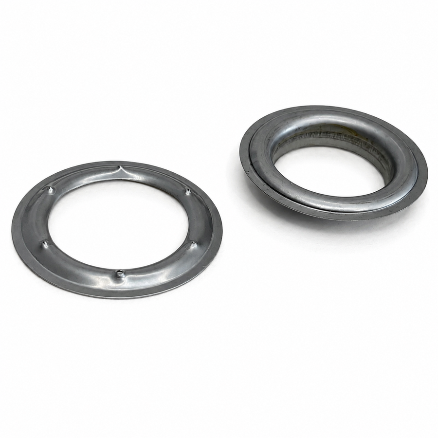 Curtain Eyelet & Ring – 40mm Stainless Steel Satin Finish