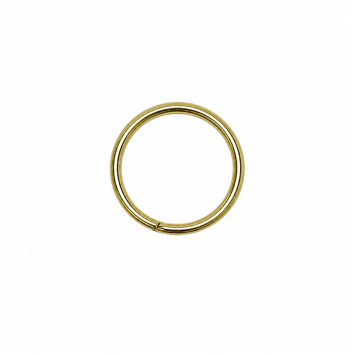 Steel Split Key Ring – Nickel Plated & Electro Brass