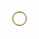 Steel Split Key Ring – Nickel Plated & Electro Brass