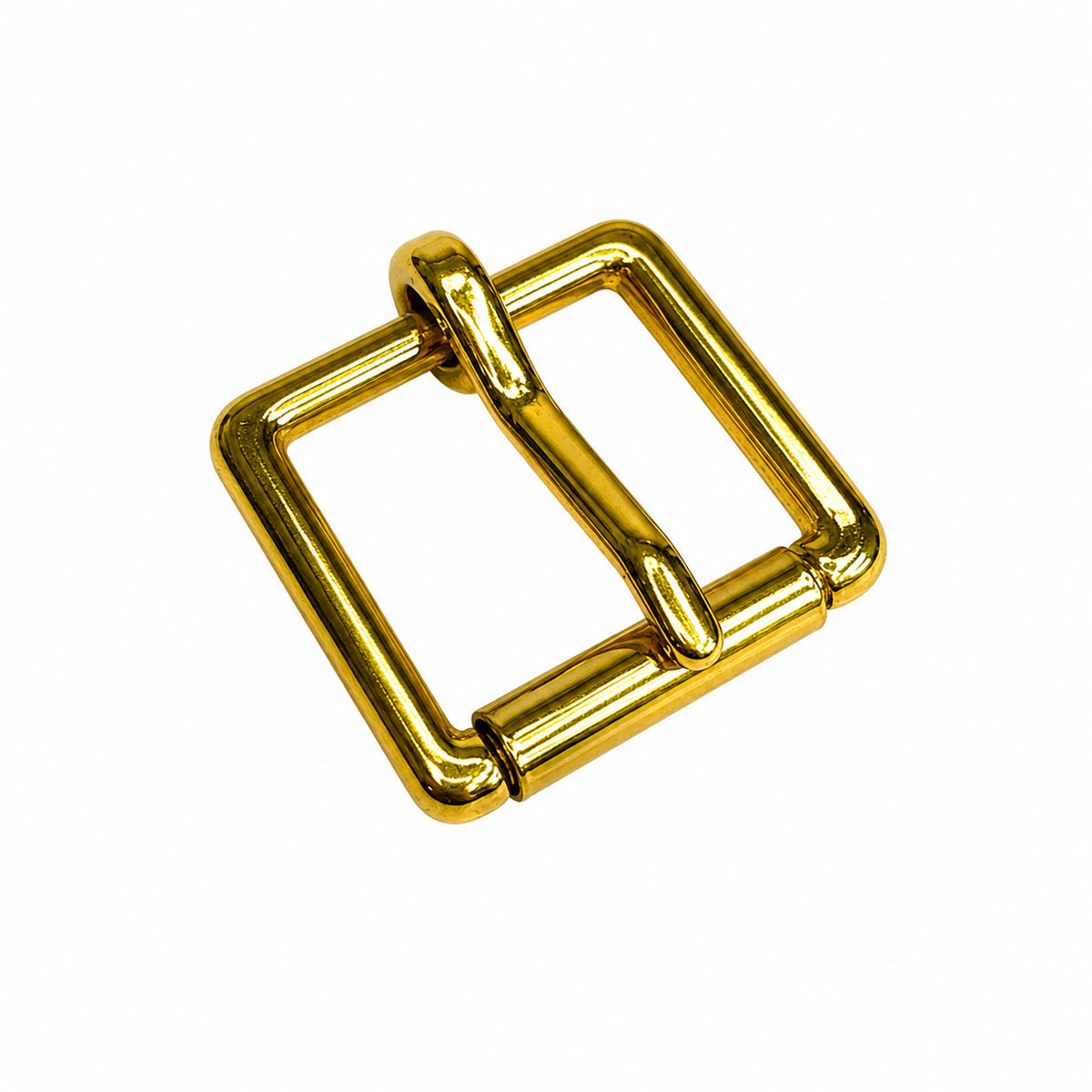Single Brass Roller Buckle | 6 Sizes | 13mm–32mm