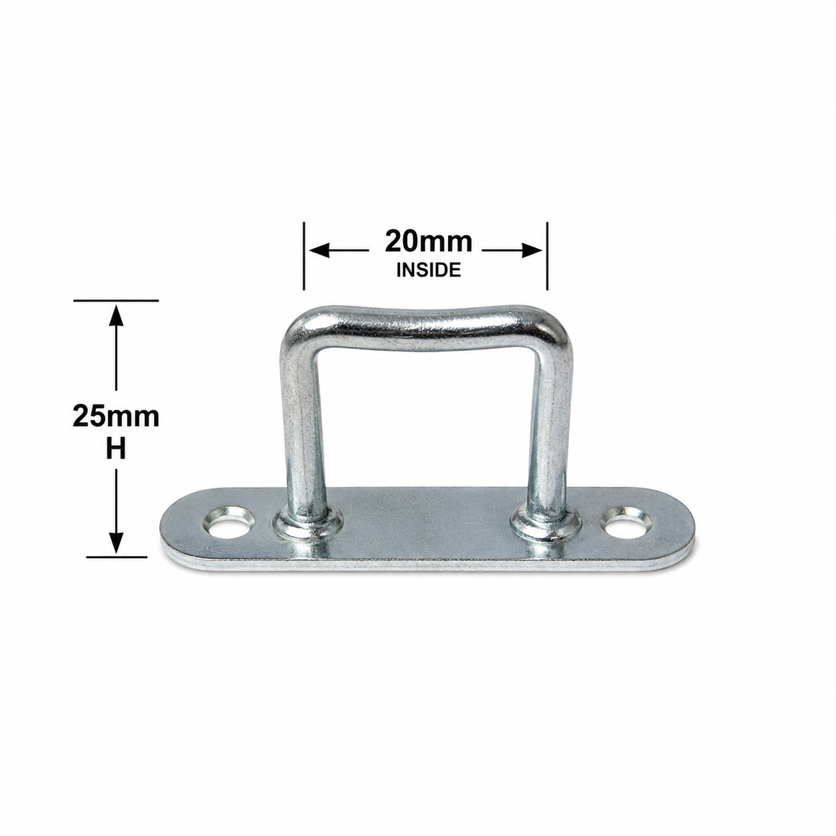 Side Curtain Staple – Bright Zinc Plated Steel