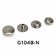 Press Studs with Decorative Cap – 13mm & 15mm | Nickel, Brass, Black Enamel, Gunmetal & Bronze