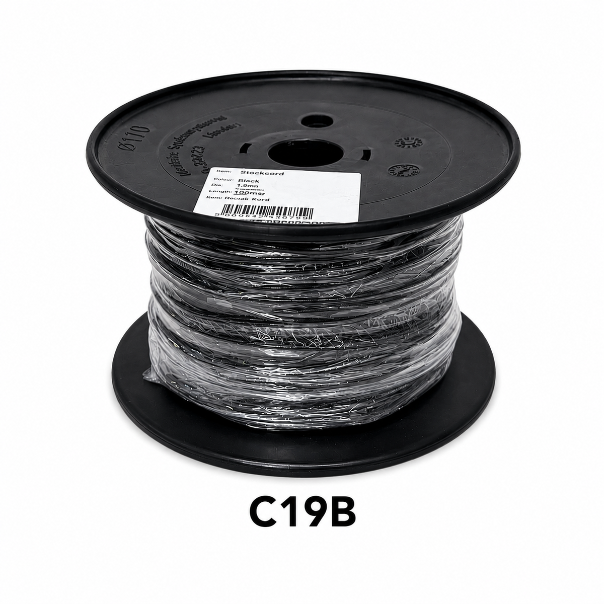 Shock Cord – Black Elastic Bungee Cord (3mm–10mm)