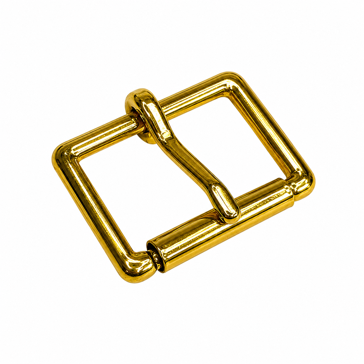 Single Brass Roller Buckle | 6 Sizes | 13mm–32mm