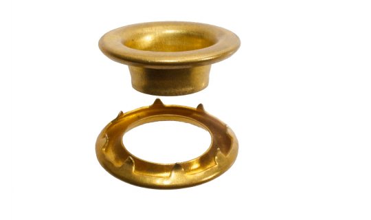 Brass Grommet & Washer - BS3102 Standard - Multiple Sizes