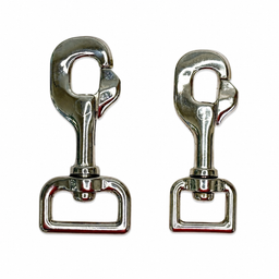 Heavy Duty Nickel Plated Trigger Hook – 20mm & 25mm Swivel Eye