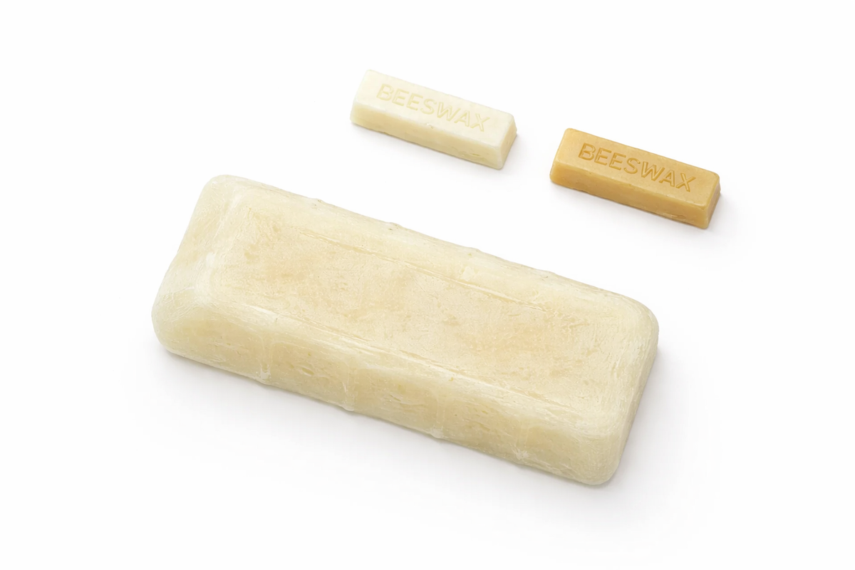 Pure Beeswax | White & Yellow | 30g Stick or 500g Bar | Sailmaking & Leather Craft