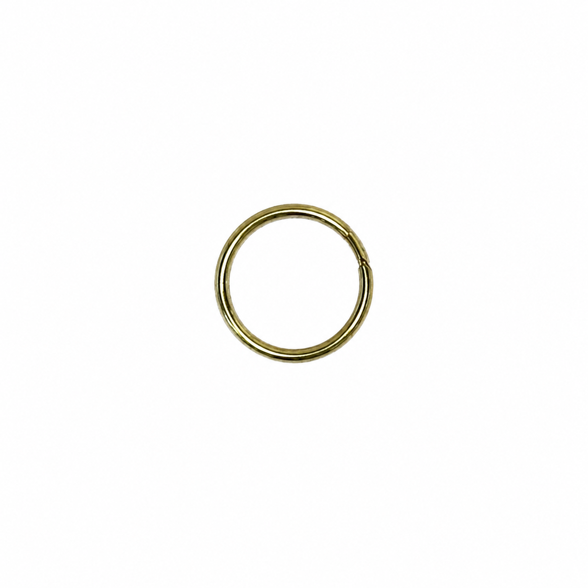 Steel Split Key Ring – Nickel Plated & Electro Brass